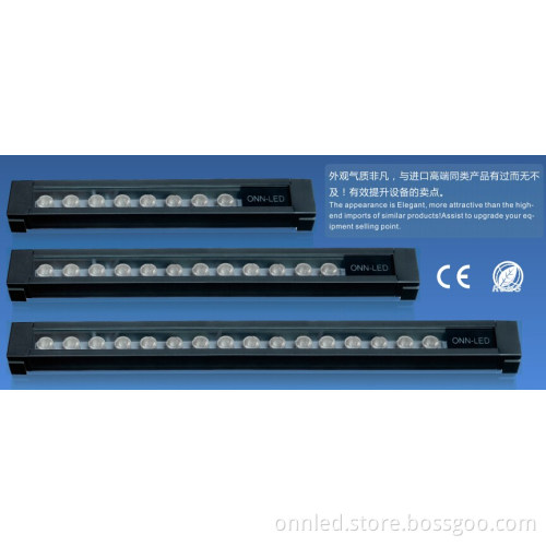 24v dc black aluminum 16W high power led bar light for grinding machine